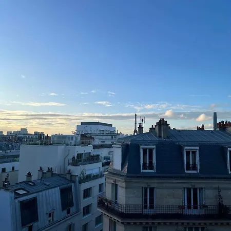 Apartament Montparnos - Gare Montparnasse - Vue Tour Eiffel Paryż